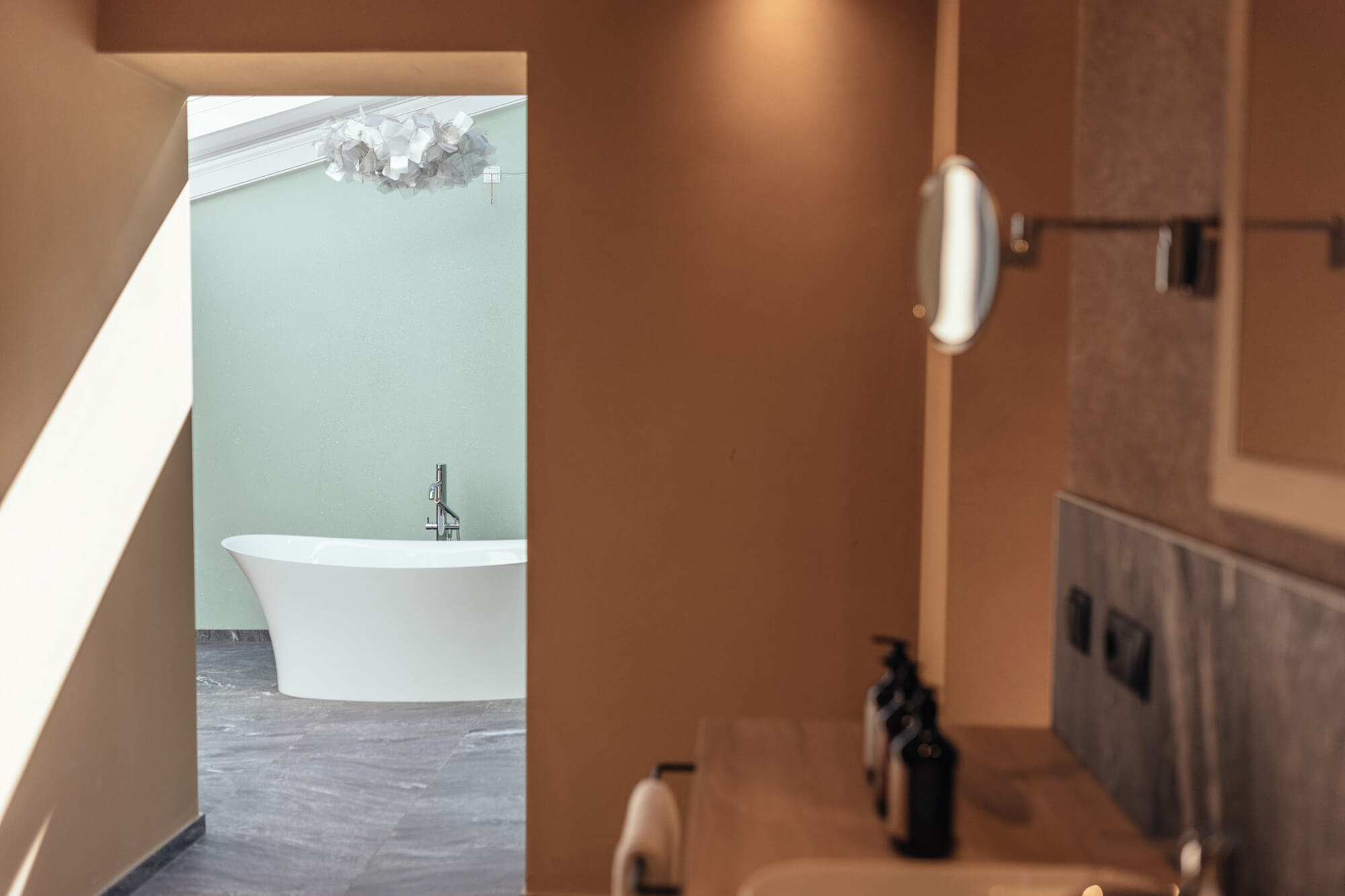 Freistehende Badewanne